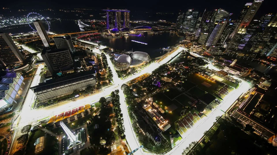 Foto: GP di Singapore, circuito di Marina Bay