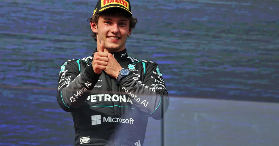 Kimi Antonelli durante il fine settimana del Gran Premio d'Ungheria 2026