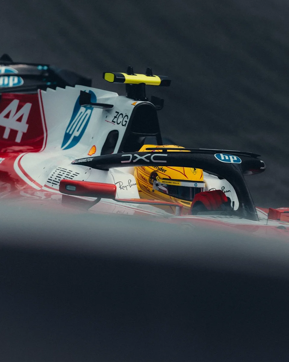 Lewis Hamilton al volante della Ferrari SF-26 durante il weekend del Gran Premio d'Olanda 2026
