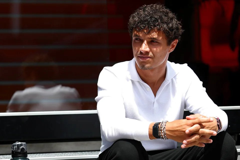 Lando Norris durante un ritratto-intervista ufficiale McLaren pubblicato nel luglio 2026