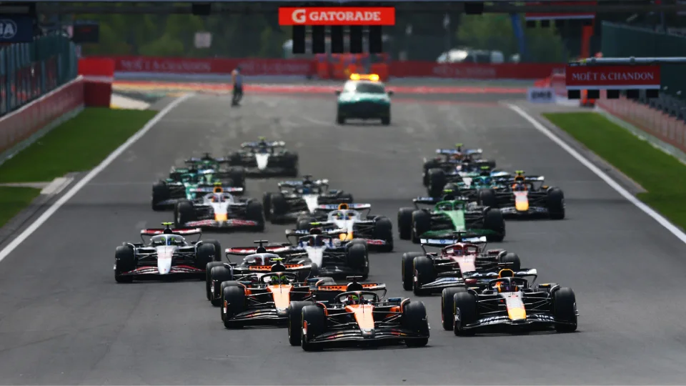 Grafica ufficiale dedicata al calendario Sprint di Formula 1 2026